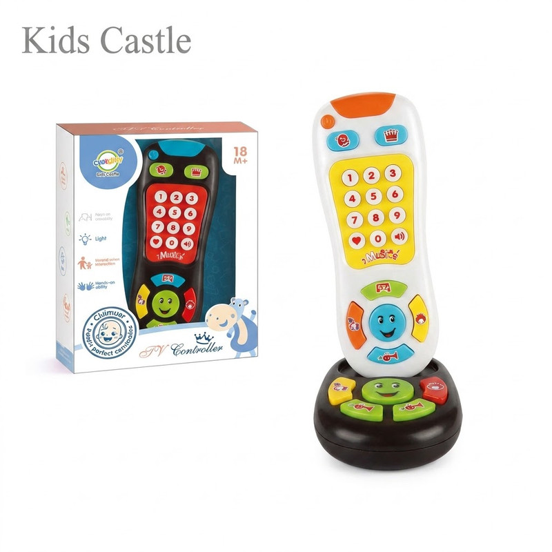 لعبة ريموت كنترول للرضع بالصوت والإضاءة