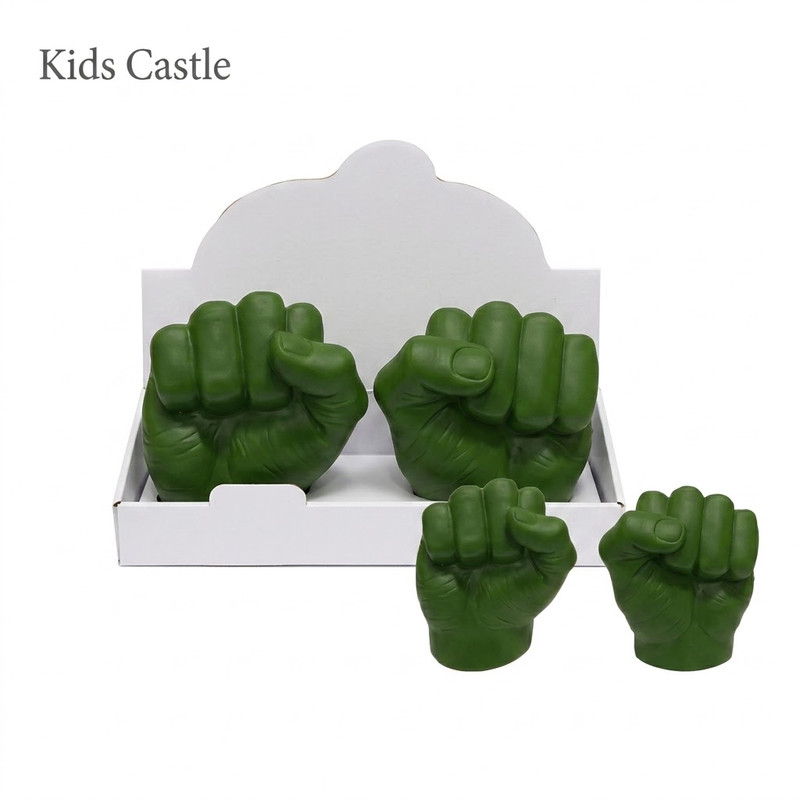 Hero Hulk Hands Toy Set in Transparent Box