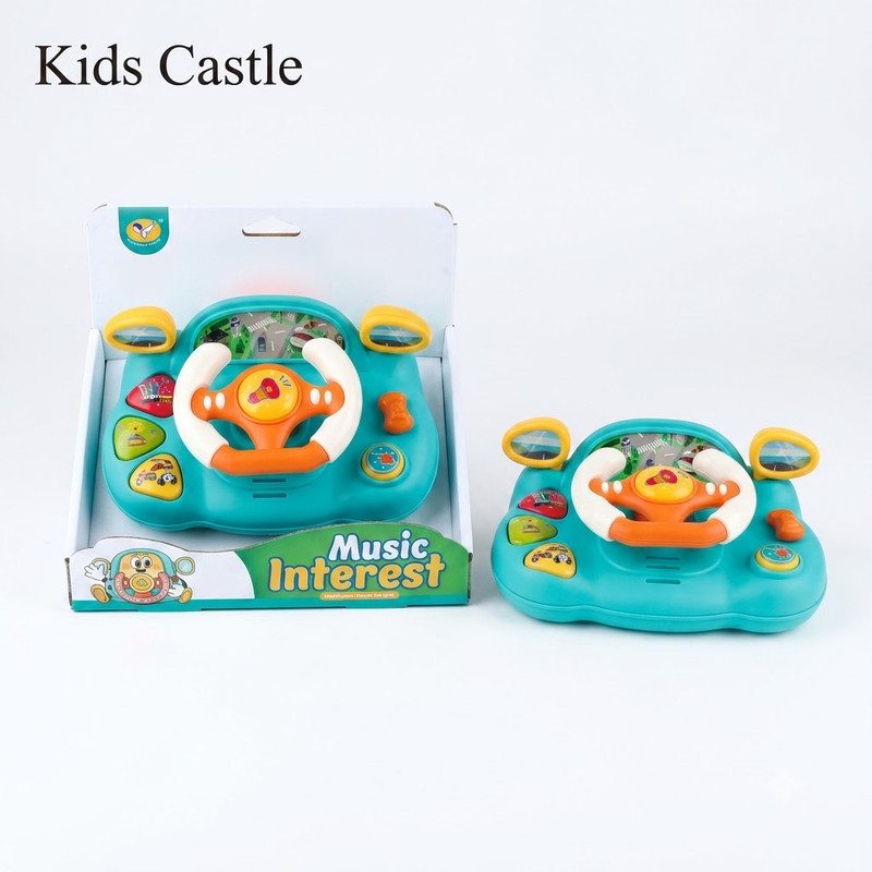 Steering Wheel Toy with Light & Music